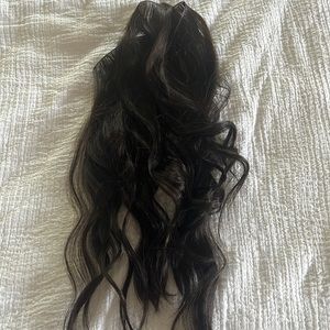 Intertwined Hair Extensions. 1 pack. Color Off Black 22 inches